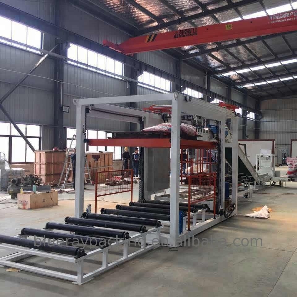 China Purple Horn high speed 500 bag/hour automatic  bag stacker machine with CE