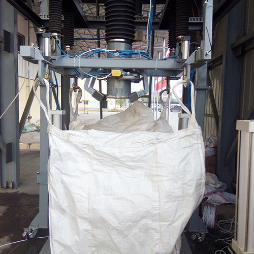 3KW Purple Horn Gravity Feeding Jumbo Bag Packing Machine